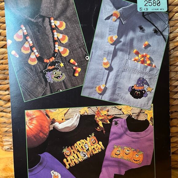 Halloween Cross-Stich Pattern Magazine 1994 - Picture 2 of 6